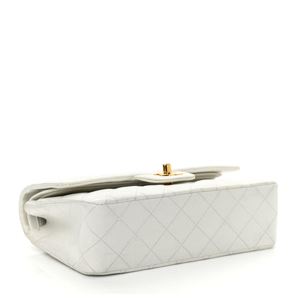 Chanel Lambskin Quilted Small Double Flap White 4 of 13