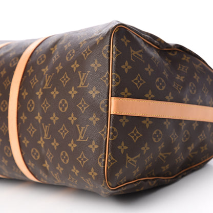 Louis Vuitton Monogram Keepall Bandouliere 55 15 of 19