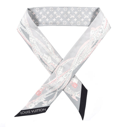 Louis Vuitton Silk Dreamonogram Bandeau Grey 1 of 3