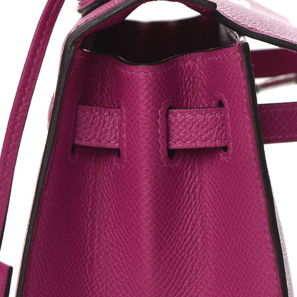 Hermes Epsom Kelly Sellier 25 Rose Pourpre 33 of 36