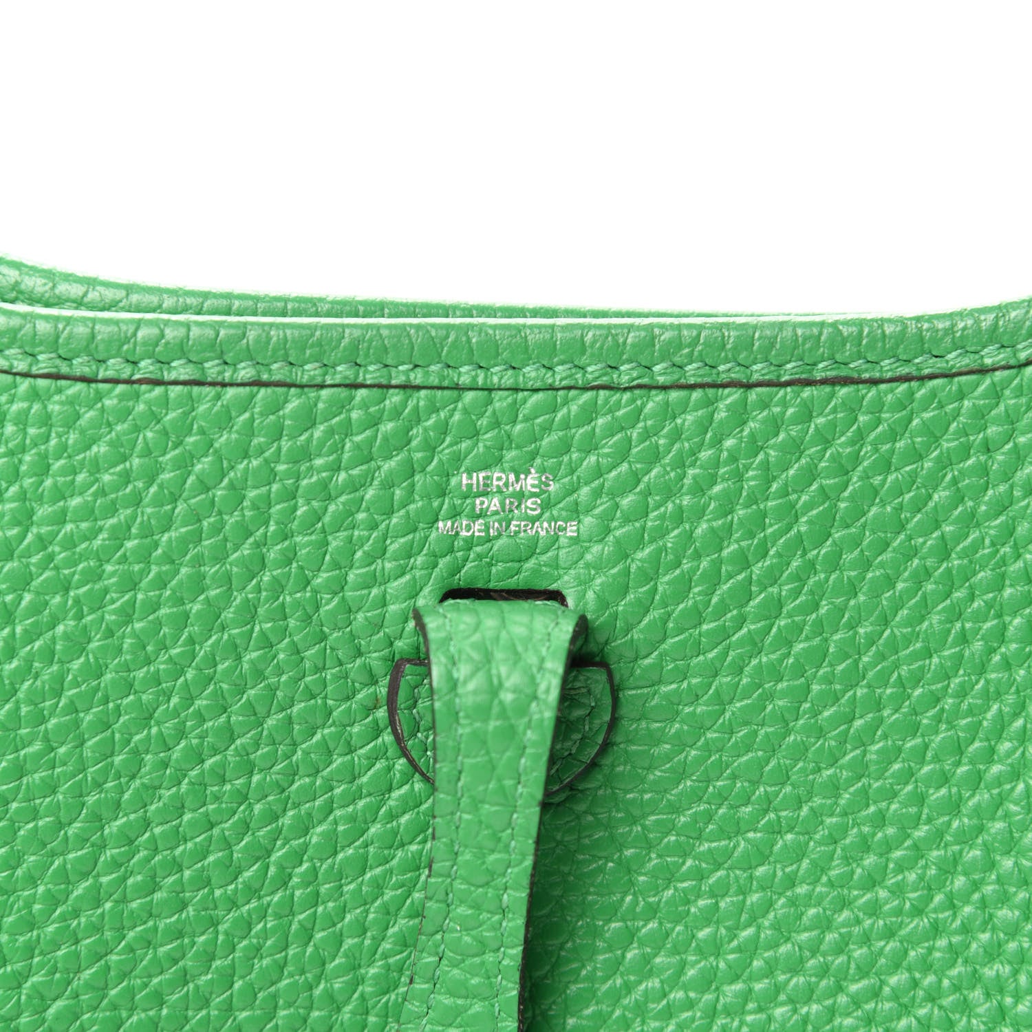 Hermes Taurillon Clemence Amazone Evelyne TPM Bambou 8 of 10