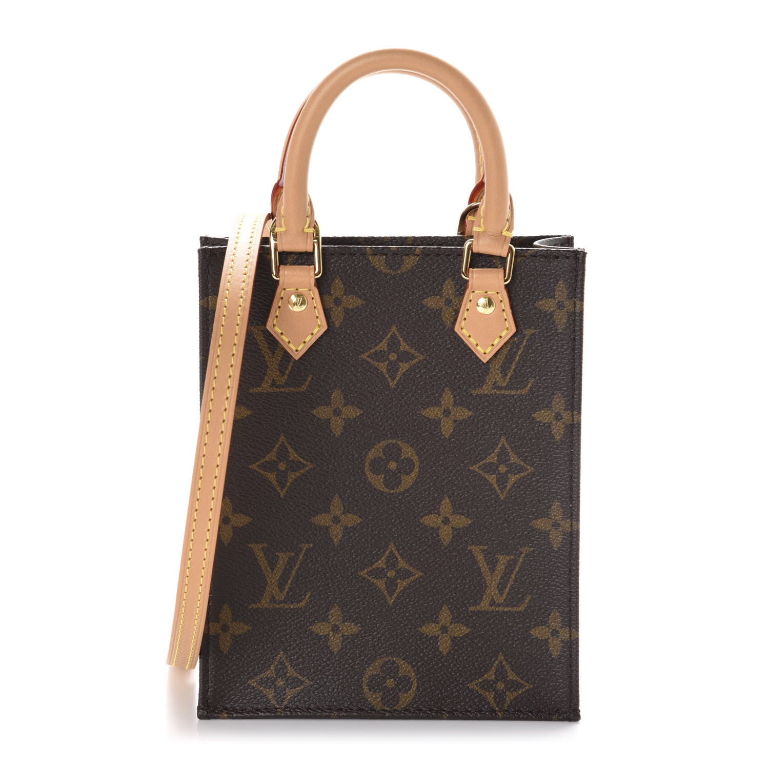 Louis Vuitton Monogram Petit Sac Plat 1 of 11