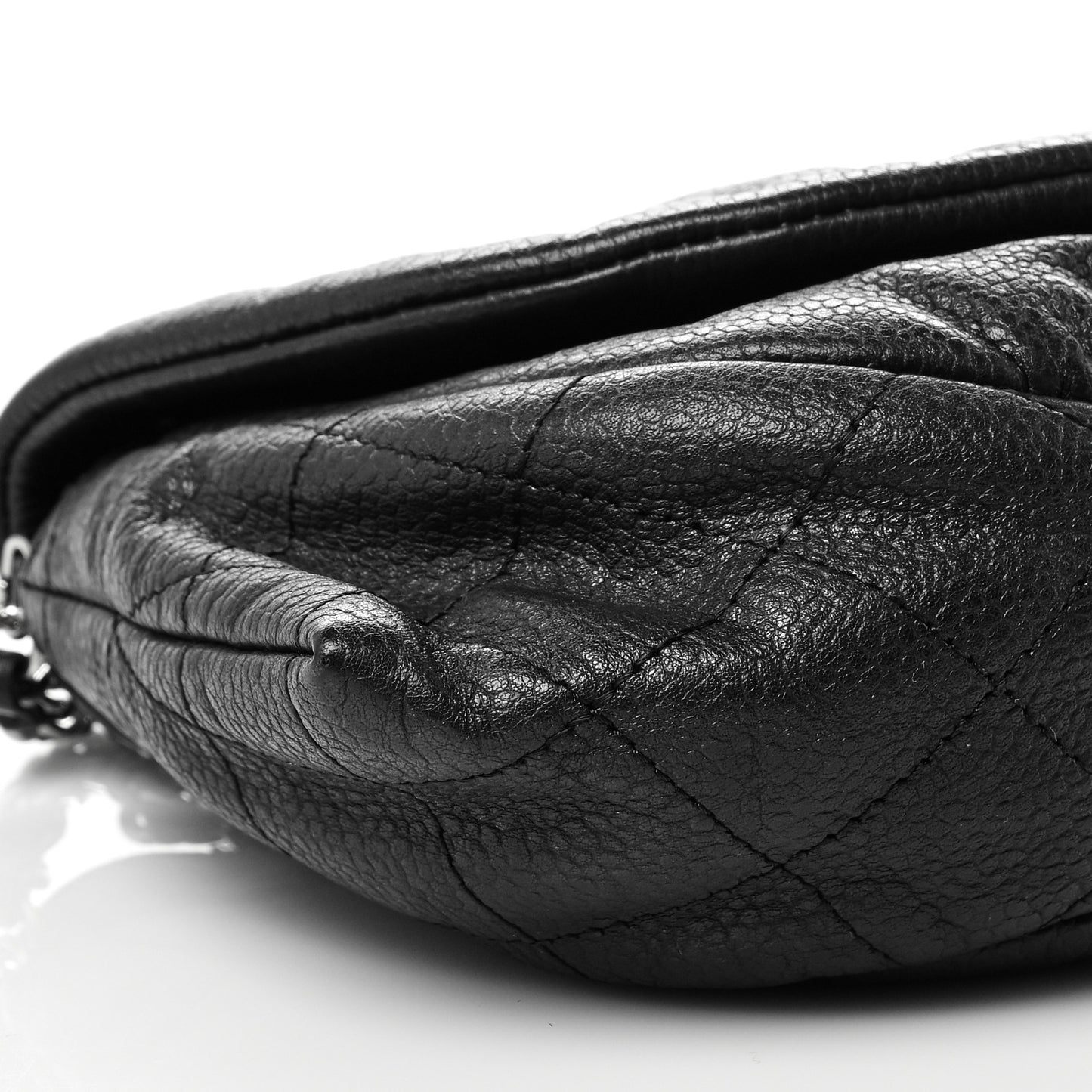Caviar Half Moon Wallet On Chain WOC Black