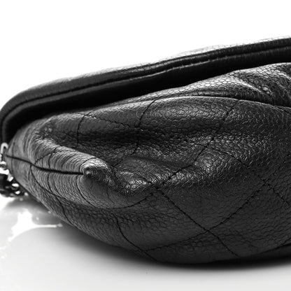 Chanel Caviar Half Moon Wallet On Chain WOC Black 10 of 11
