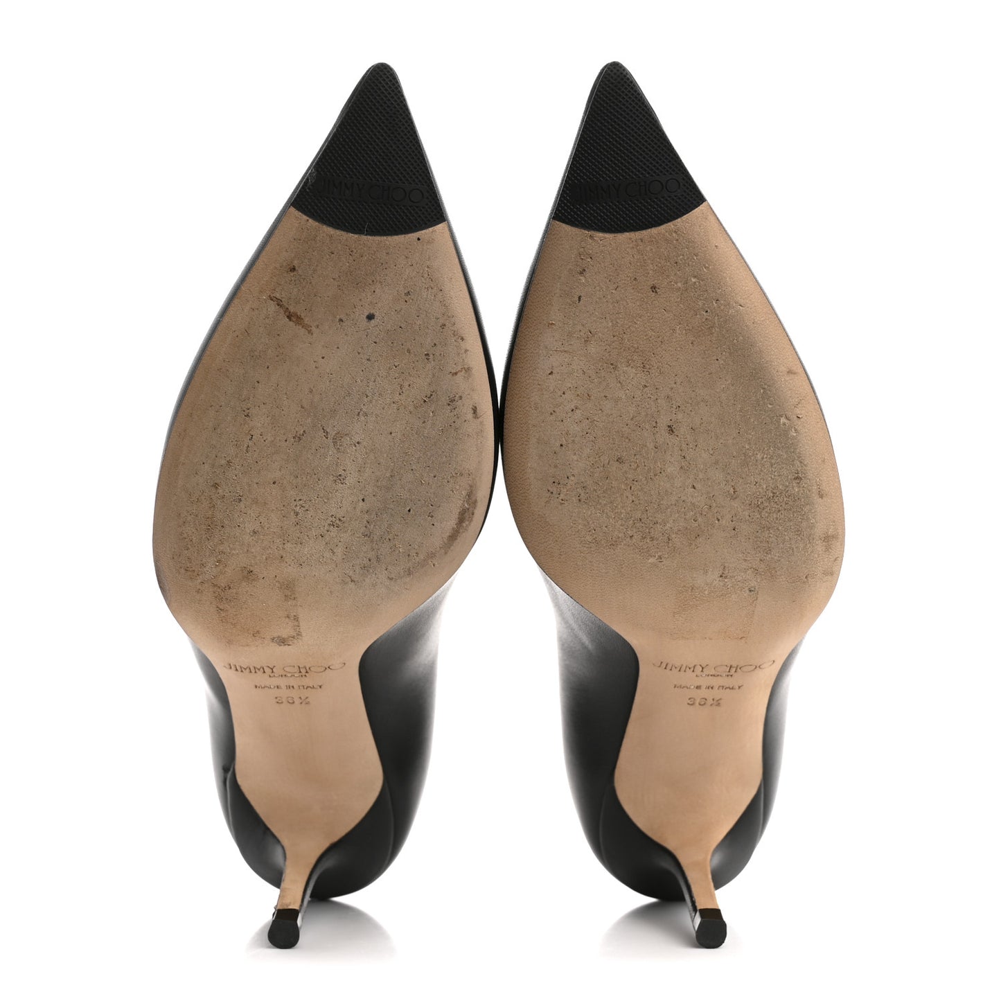 Smooth Calfskin Marinda 65 Ankle Booties 36.5 Black