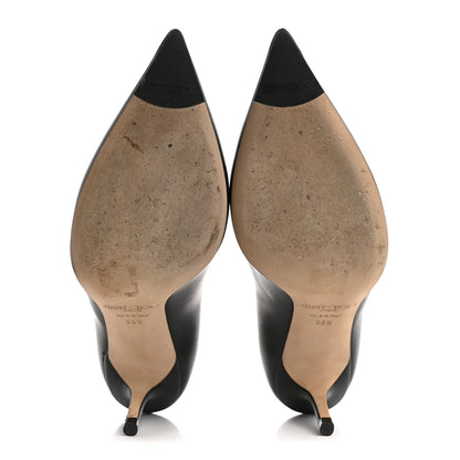 Jimmy Choo Smooth Calfskin Marinda 65 Ankle Booties 36.5 Black 6 of 8
