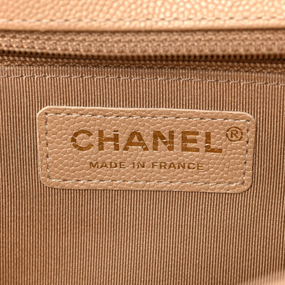 Chanel Caviar Quilted New Medium Boy Flap Camel 6 of 8