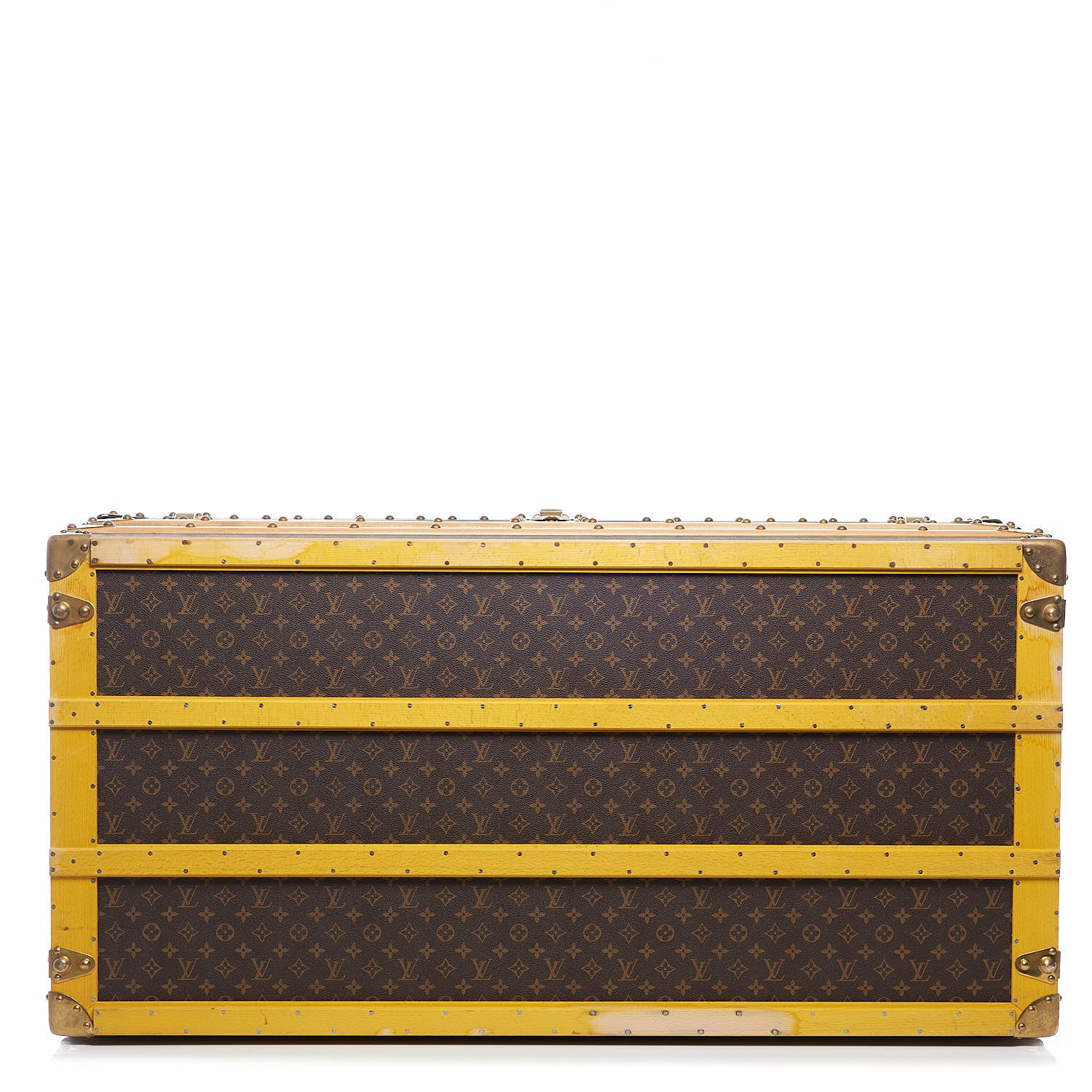 Louis Vuitton Monogram Malle Courrier Lozine Trunk 110 13 of 76