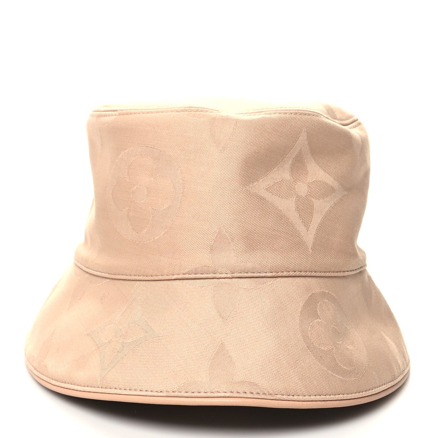Monogram Flower Tile Hat Beige
