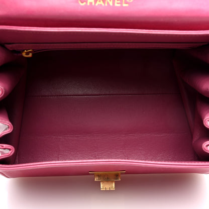 Chanel Lambskin Chocolate Bar Accordion Reissue Flap Pink 5 of 10