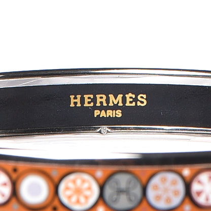 Hermes Enamel Narrow Printed Bracelet 70 4 of 6