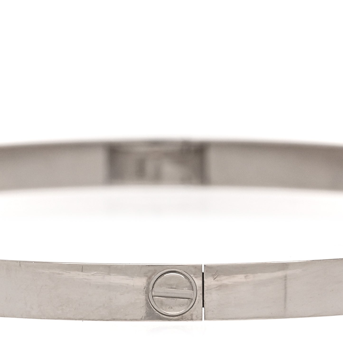 18K White Gold Small LOVE Bracelet 18