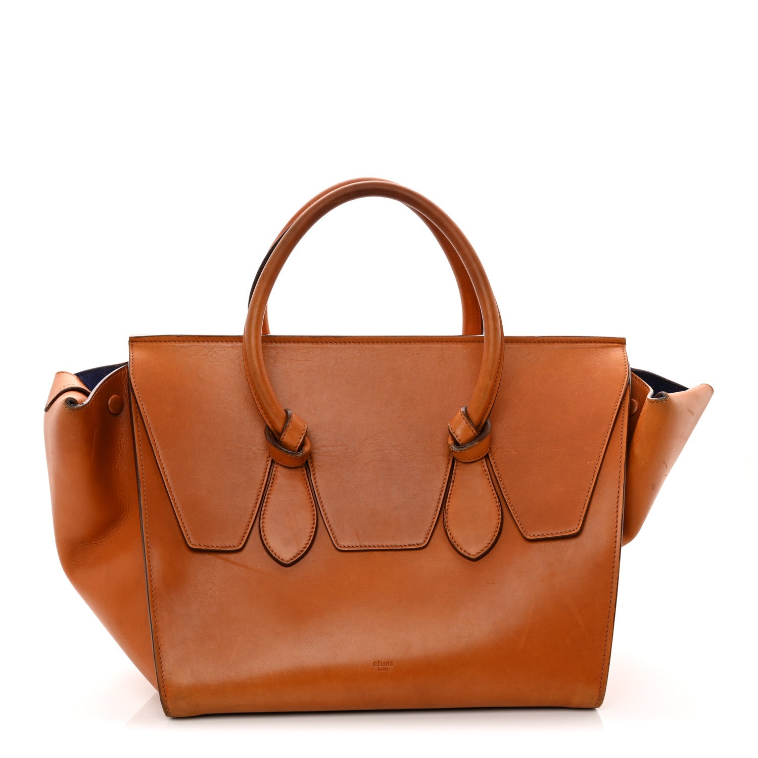 Celine Natural Calfskin Medium Tie Knot Tote Tan 1 of 20