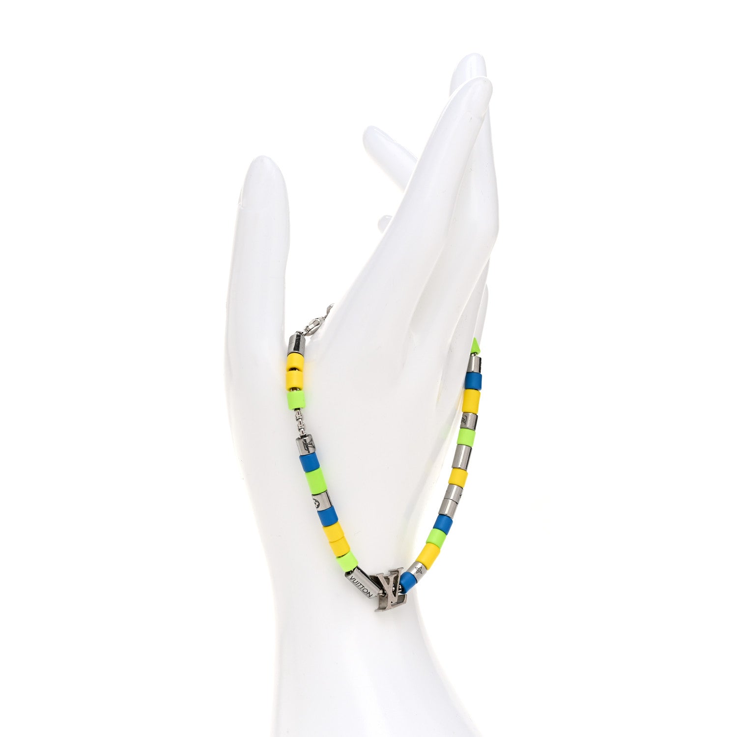 Louis Vuitton Metal Resin LV Sunrise Bead Bracelet Multicolor 2 of 7
