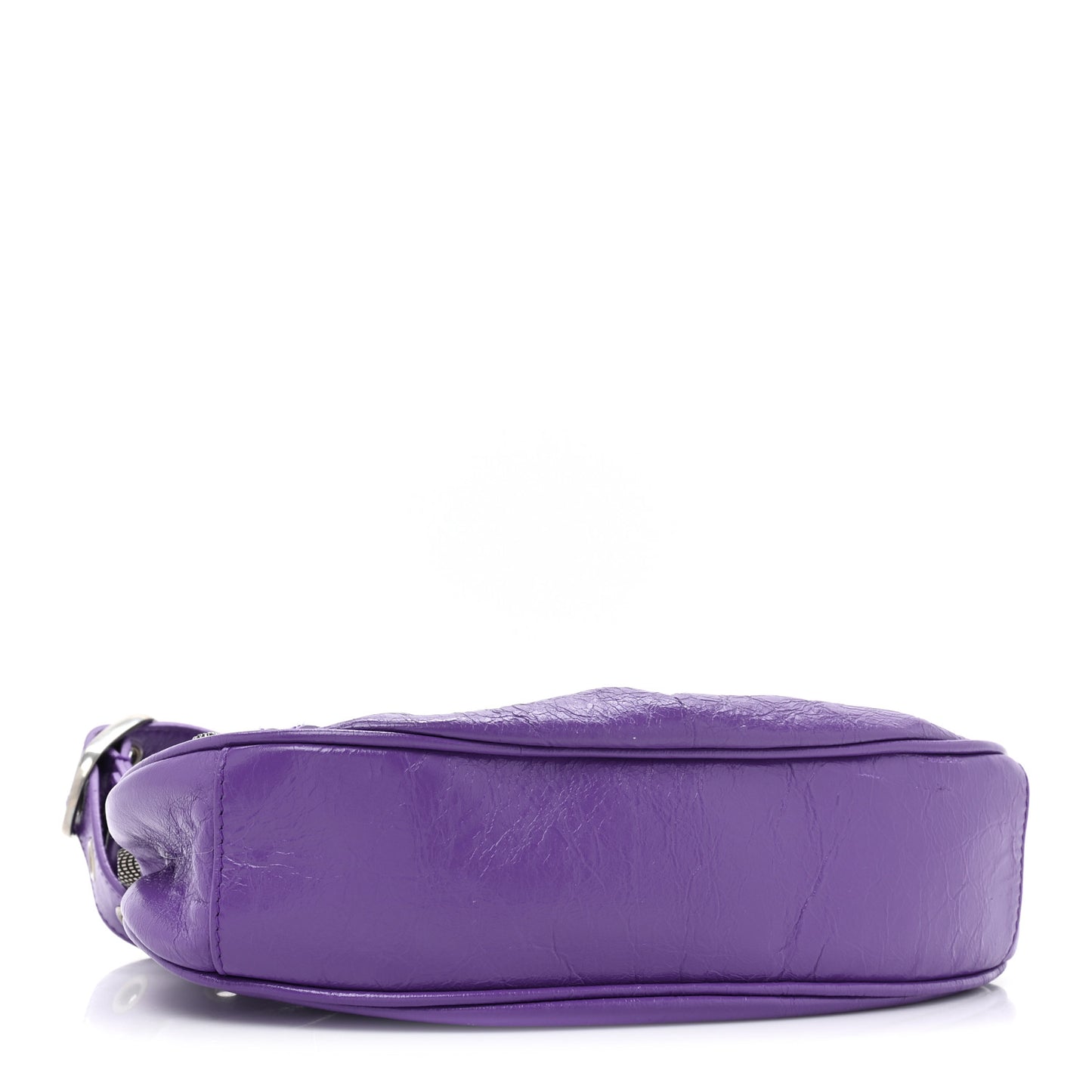 Agneau Arena Le Cagole Shoulder Bag XS Purple
