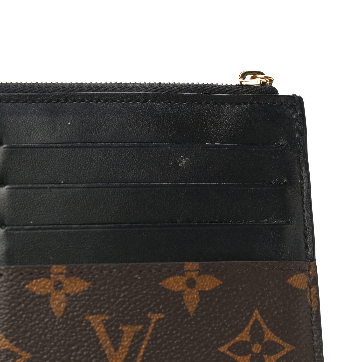 Louis Vuitton Monogram Slim Purse Black 10 of 10