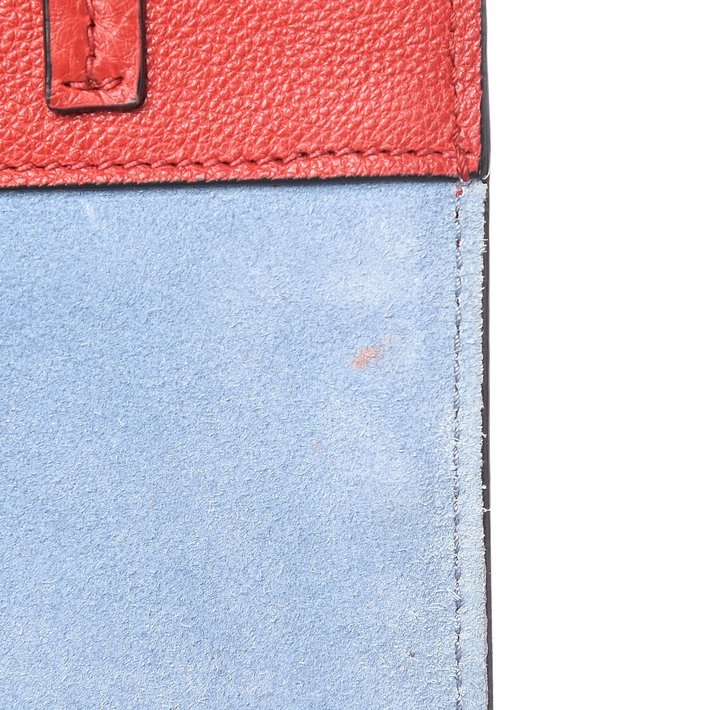 Glace Calf Studded Etiquette Flap Fuoco
