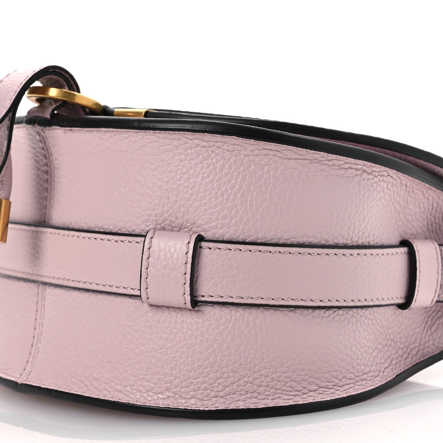 Chloe Calfskin Small Marcie Round Crossbody Bag Misty Lavender 12 of 12