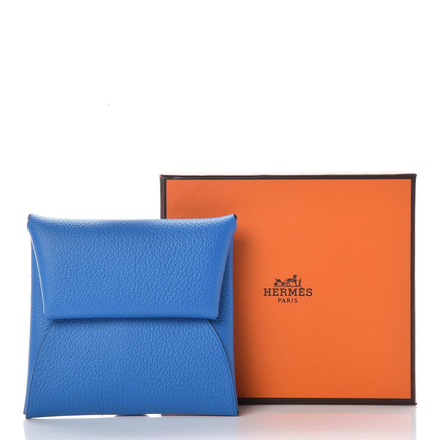 Hermes Evercolor Bastia Coin Purse Bleu Hydra 10 of 10