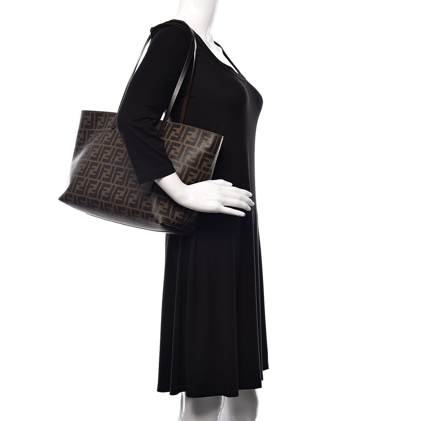 Zucca Spalmati Small Roll Tote Tobacco Fuxia