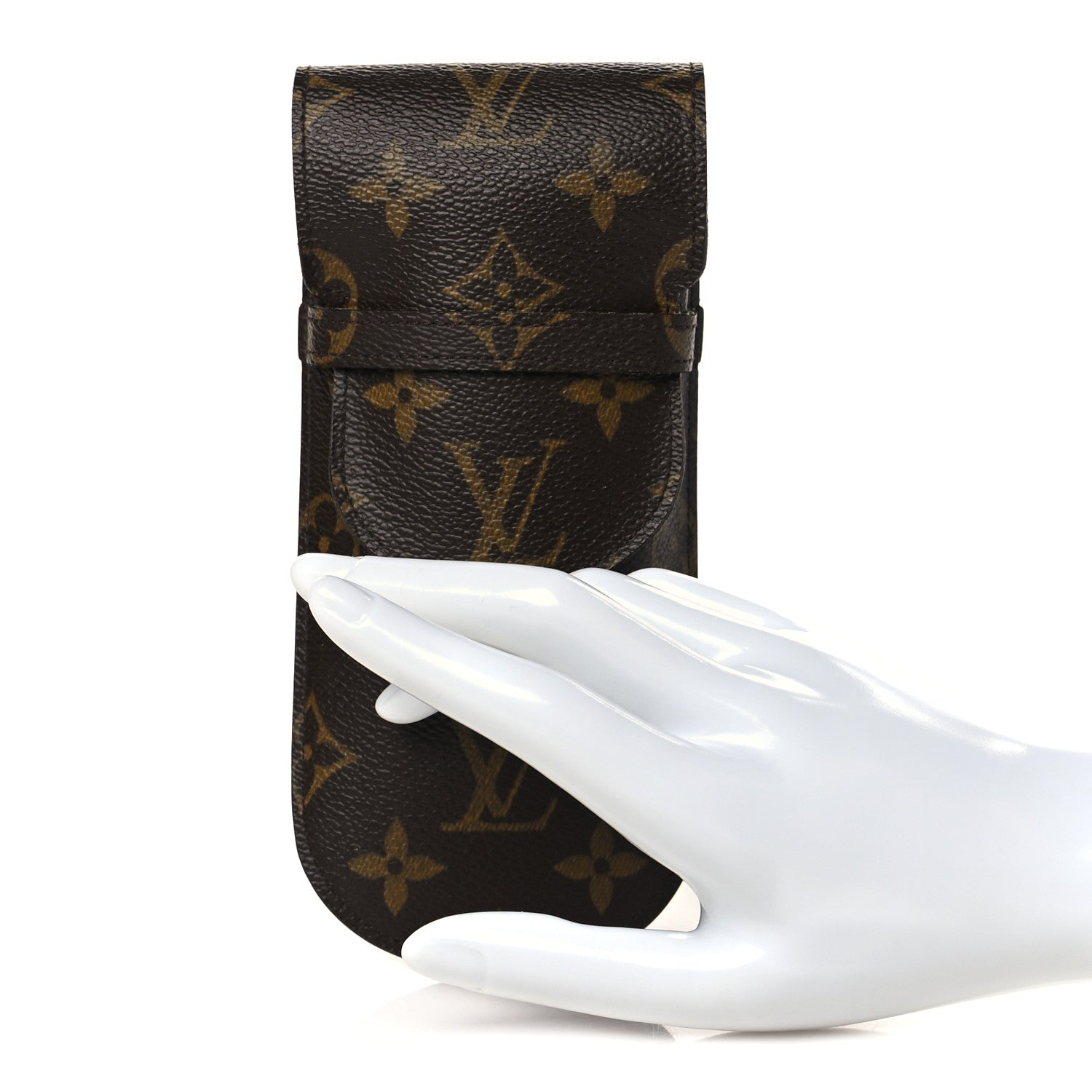 Louis Vuitton Monogram Glasses Sunglasses Case w Flap 2 of 8