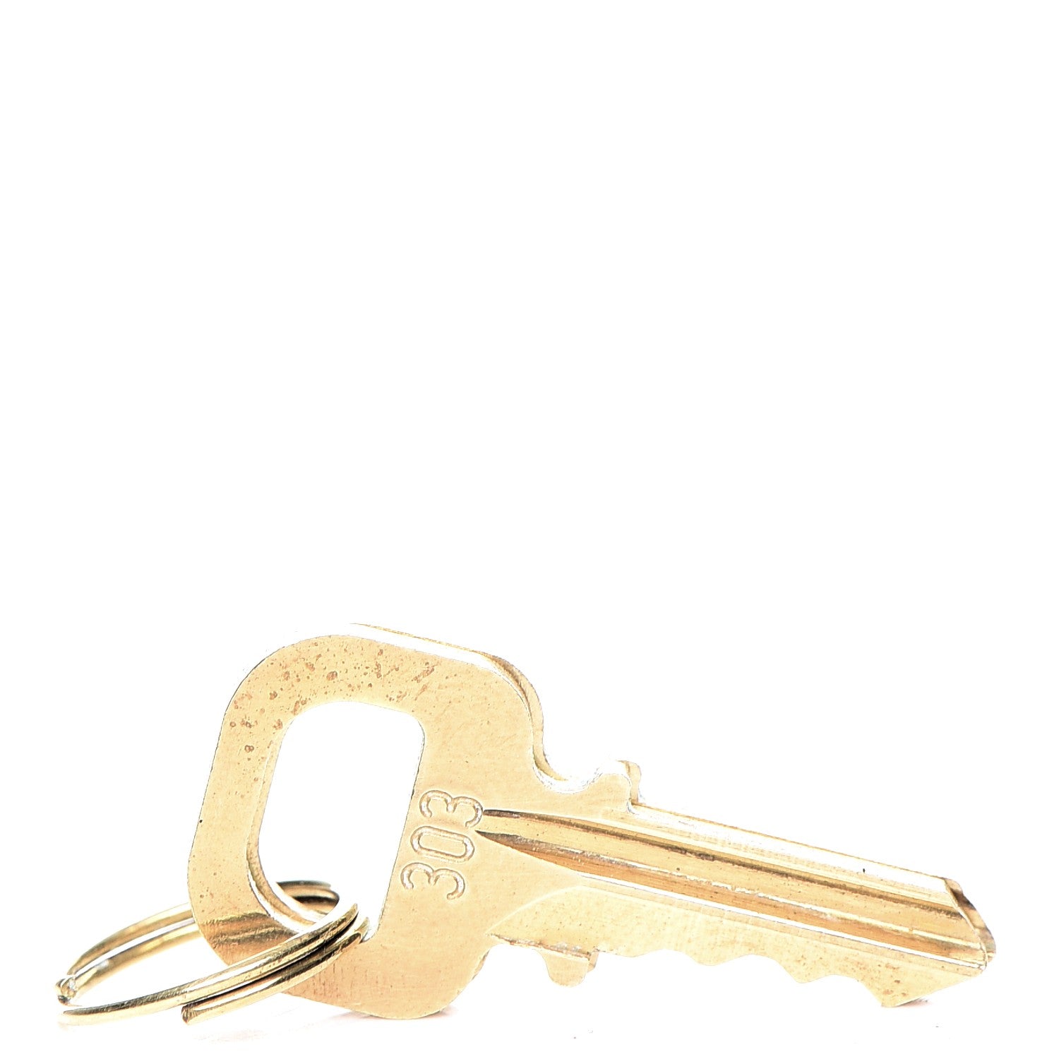 Louis Vuitton Brass Lock and 2 Keys Set #303 3 of 4