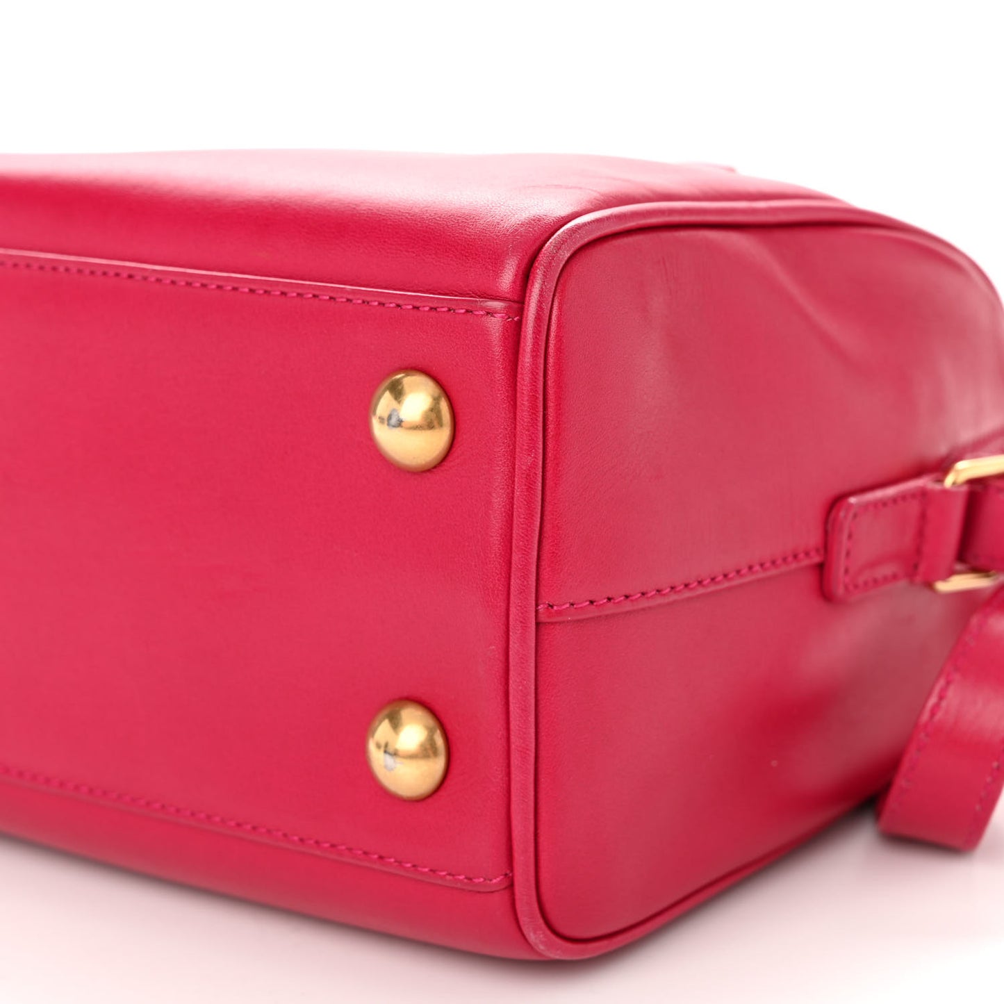 Calfskin Classic Baby Duffle Fuchsia