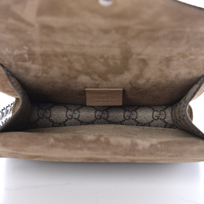 Gucci GG Supreme Monogram Mini Dionysus Shoulder Bag Taupe 7 of 9