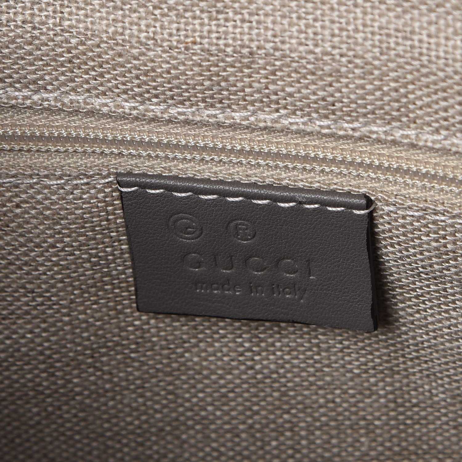 Gucci Soft Microguccissima Small Zippered Satchel Loess 7 of 8