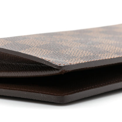 Louis Vuitton Damier Ebene Portefeuille Brazza Wallet 10 of 11