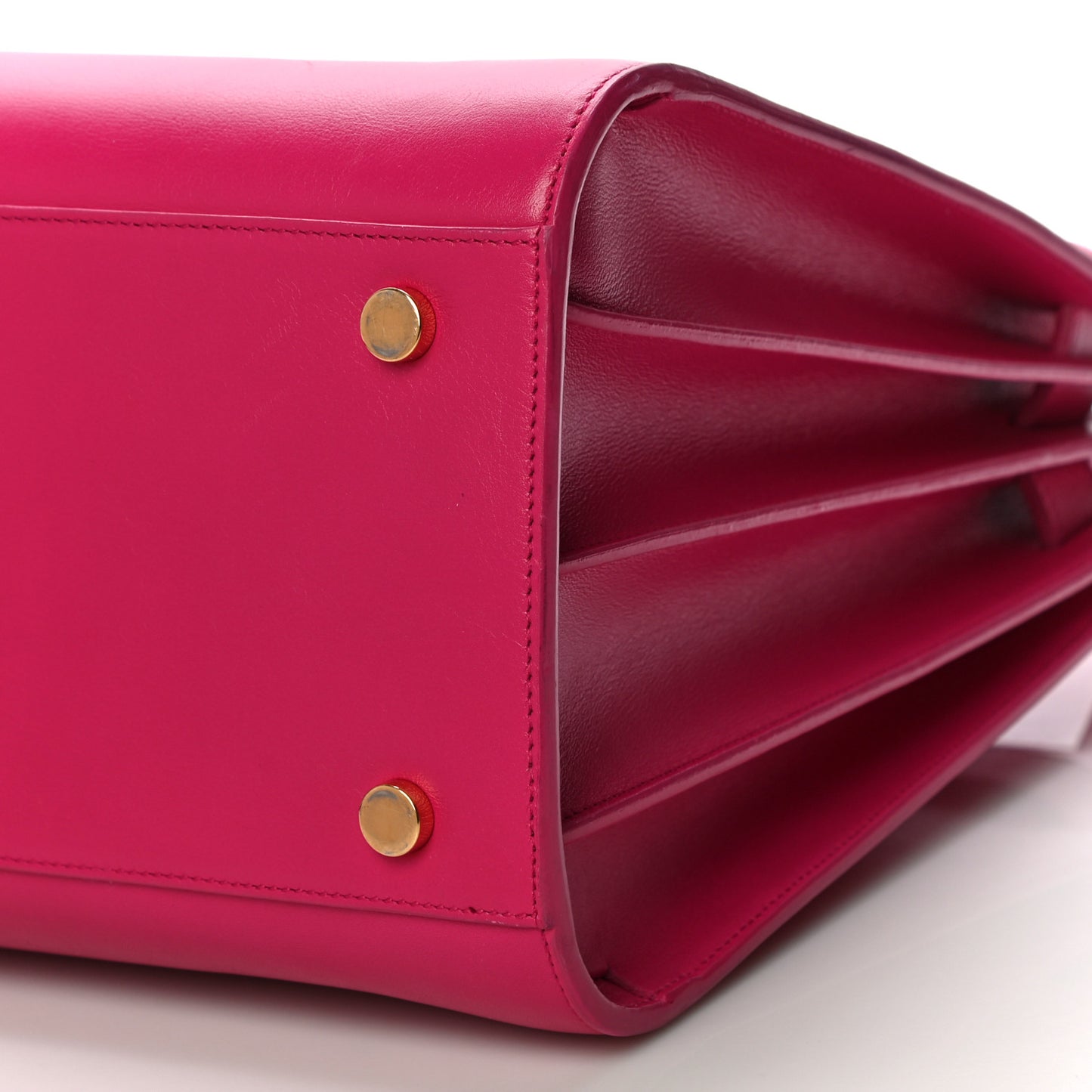 Calfskin Small Sac De Jour Lipstick Fuchsia