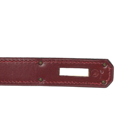 Hermes Box Kelly Retourne 28 Rouge H 13 of 25