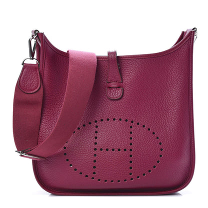 Hermes Taurillon Clemence Evelyne III PM Tosca 1 of 12