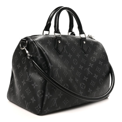 Louis Vuitton Monogram Eclipse Speedy Soft 30 3 of 9