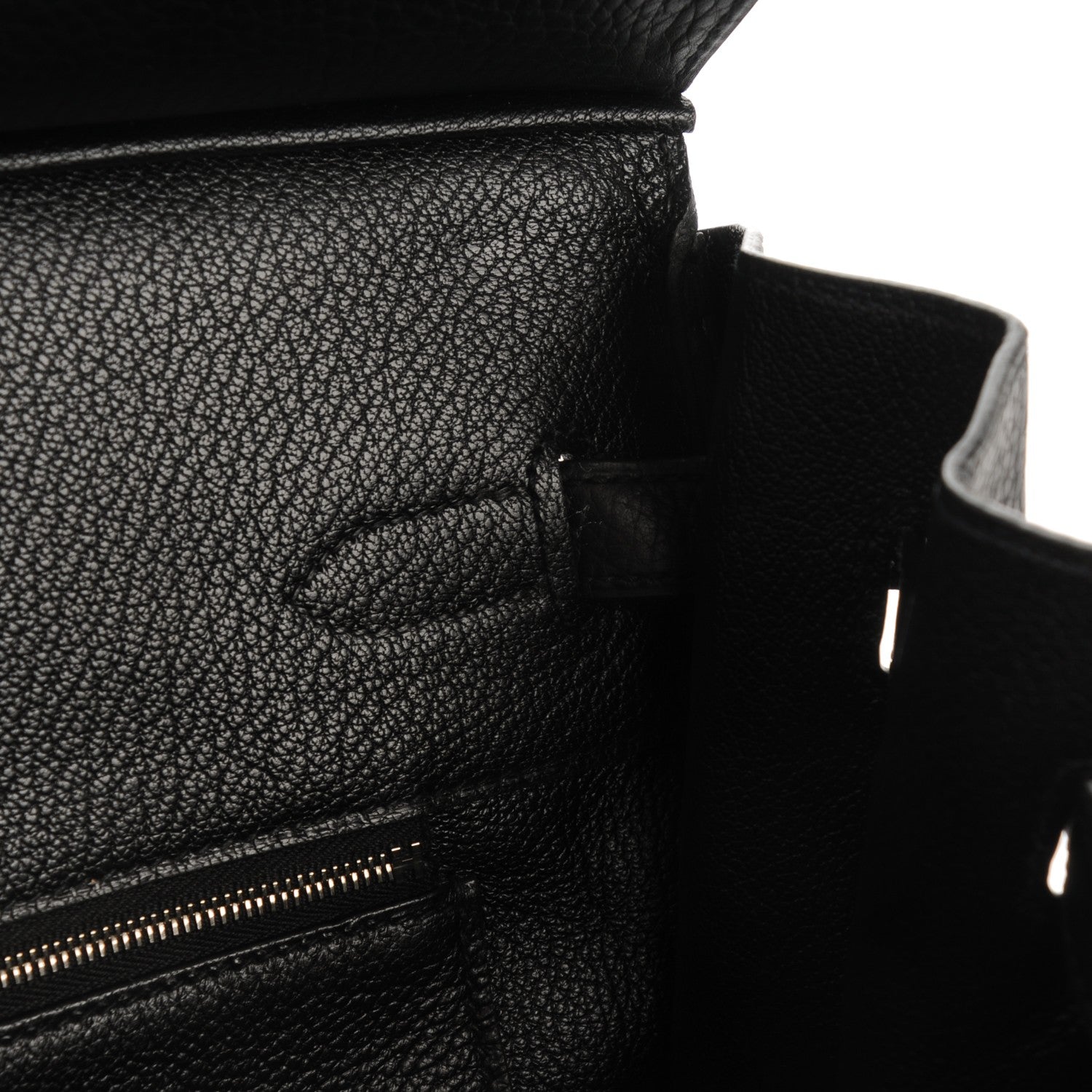 Hermes Taurillon Clemence Birkin 35 Black 21 of 24