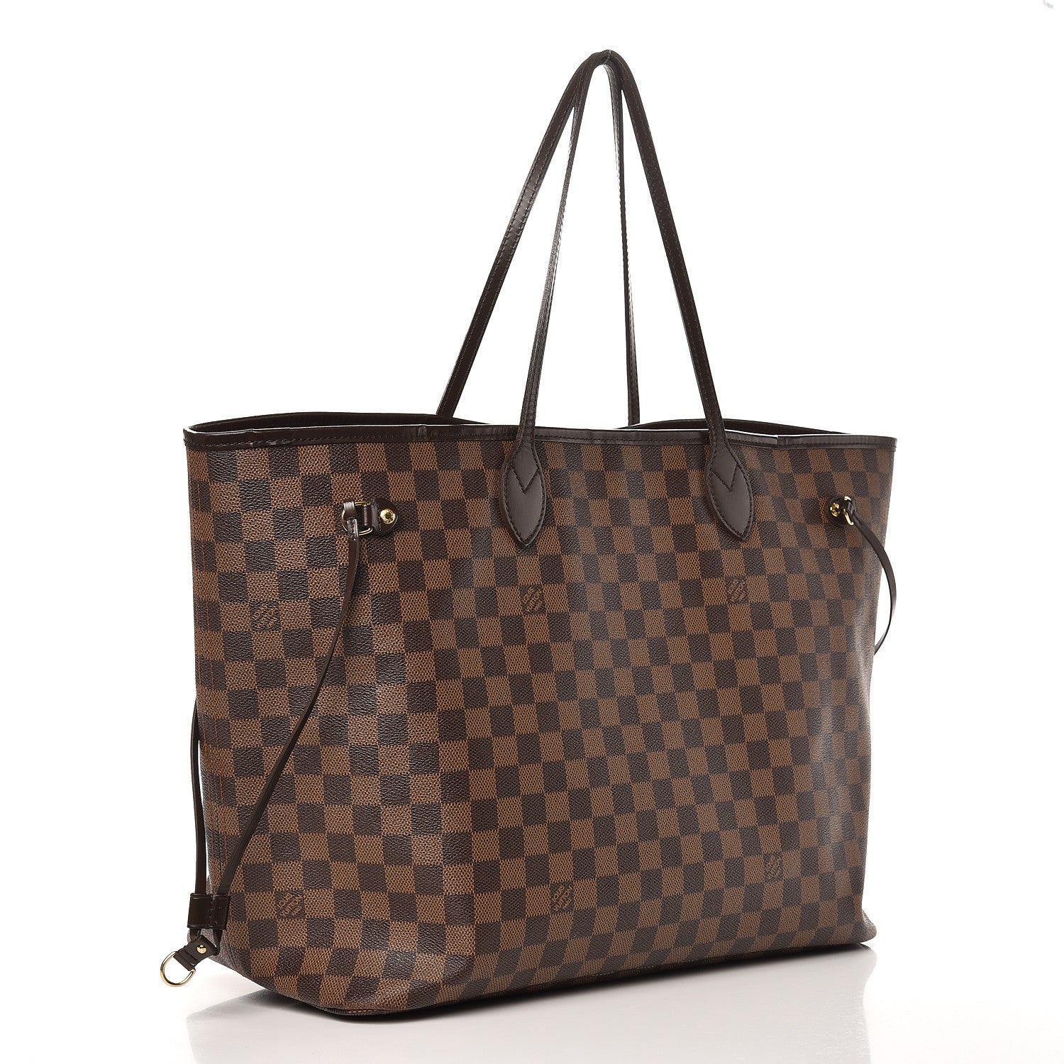 Louis Vuitton Damier Ebene Neverfull GM 3 of 13