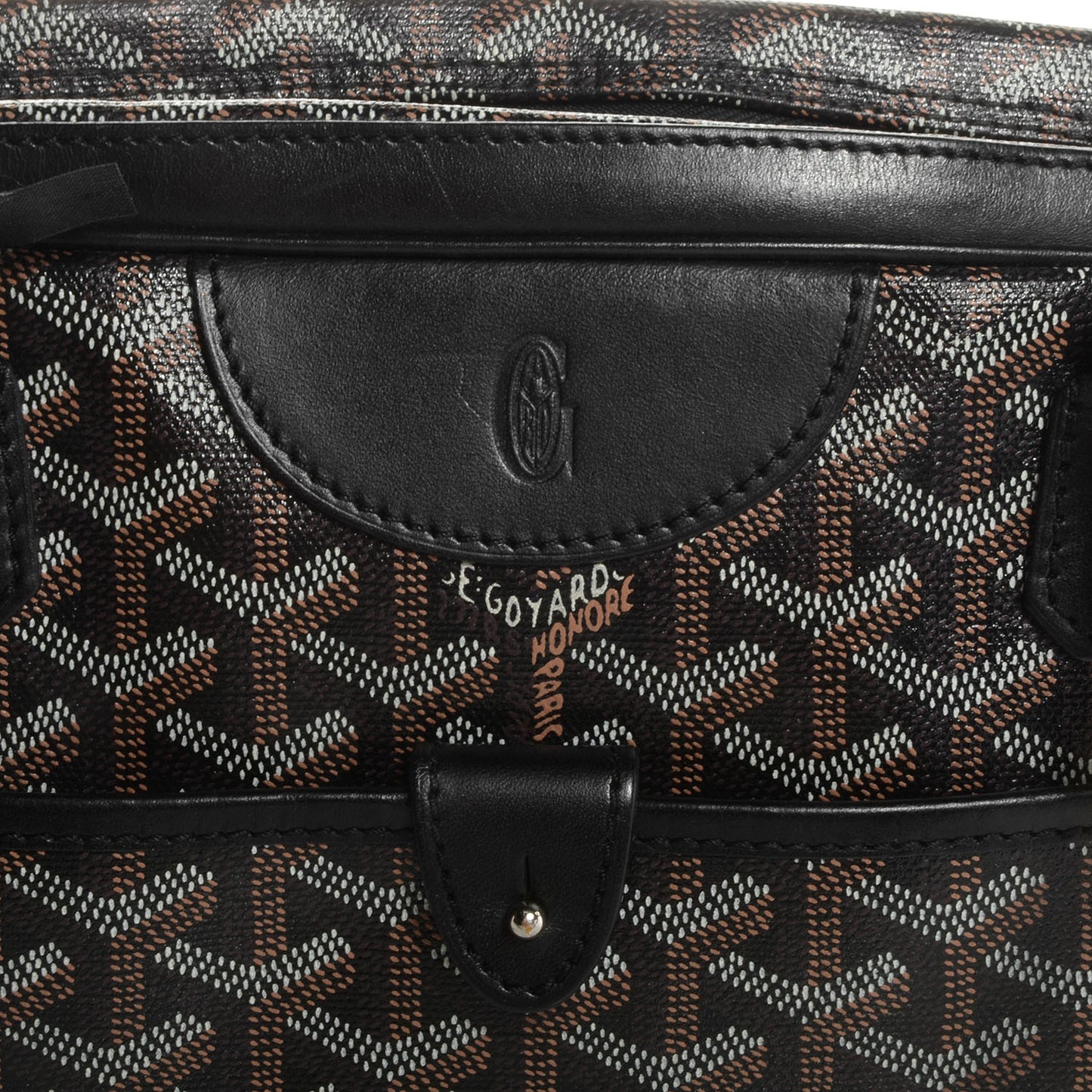 Goyardine Saint Martin Black