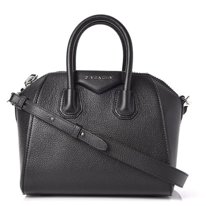 Givenchy Sugar Goatskin Mini Antigona Black 1 of 9