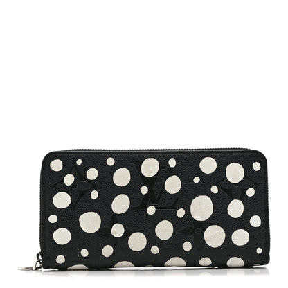 Louis Vuitton LV X YK Empreinte Zippy Wallet Black White 1 of 9