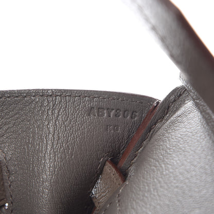 Hermes Epsom Birkin 30 Etain 9 of 29