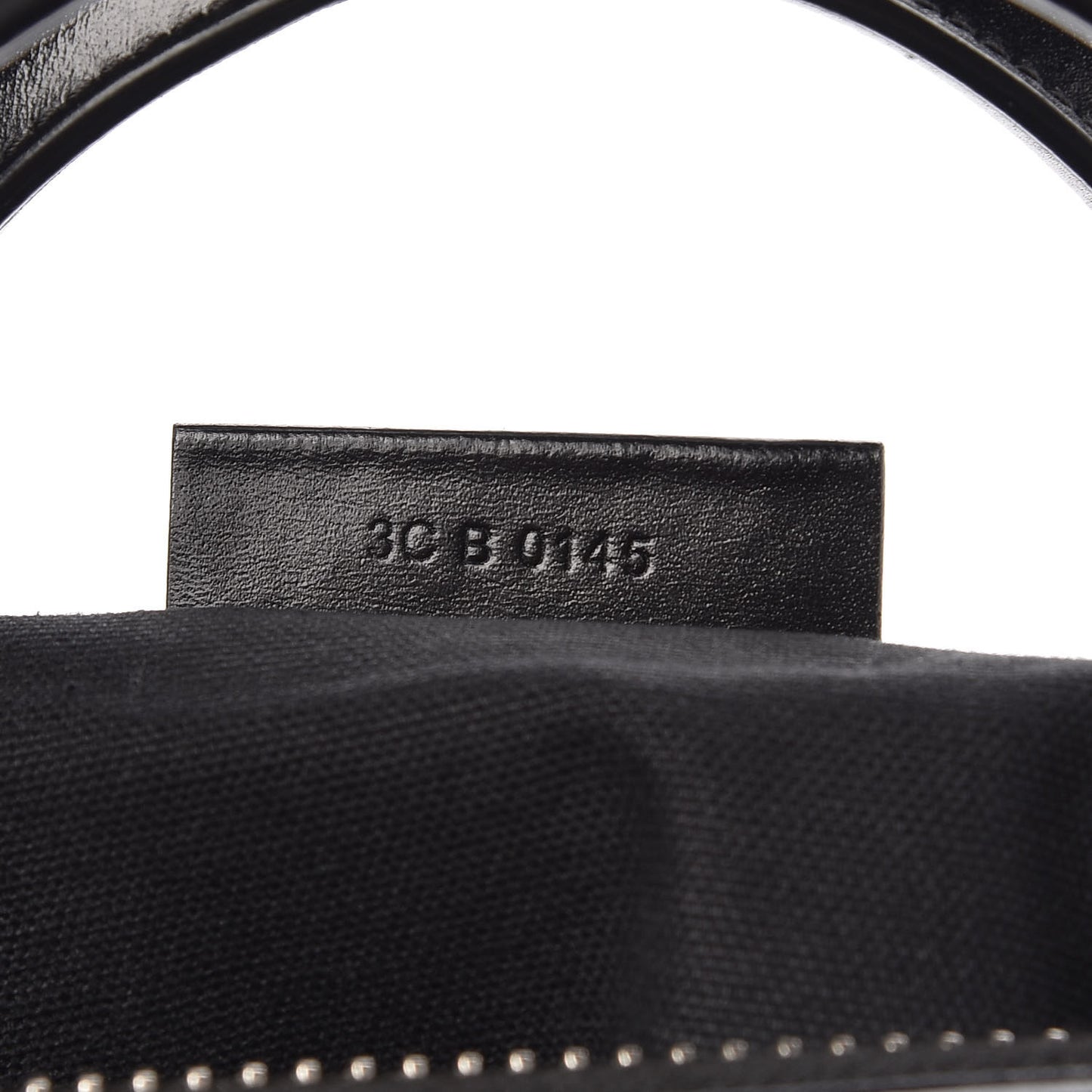 Shiny Lord Calfskin Medium Antigona Black