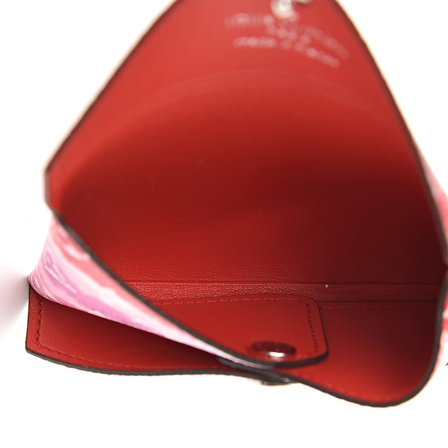 Monogram Escale Small Kirigami Pochette Insert Red