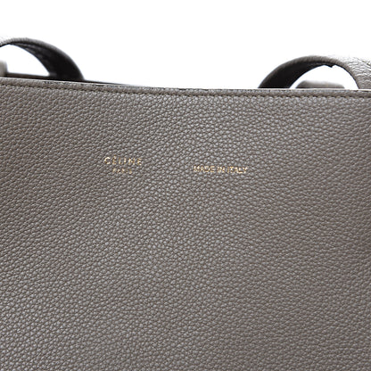 Celine Soft Grained Calfskin Small Belt Cabas Phantom Taupe 6 of 12