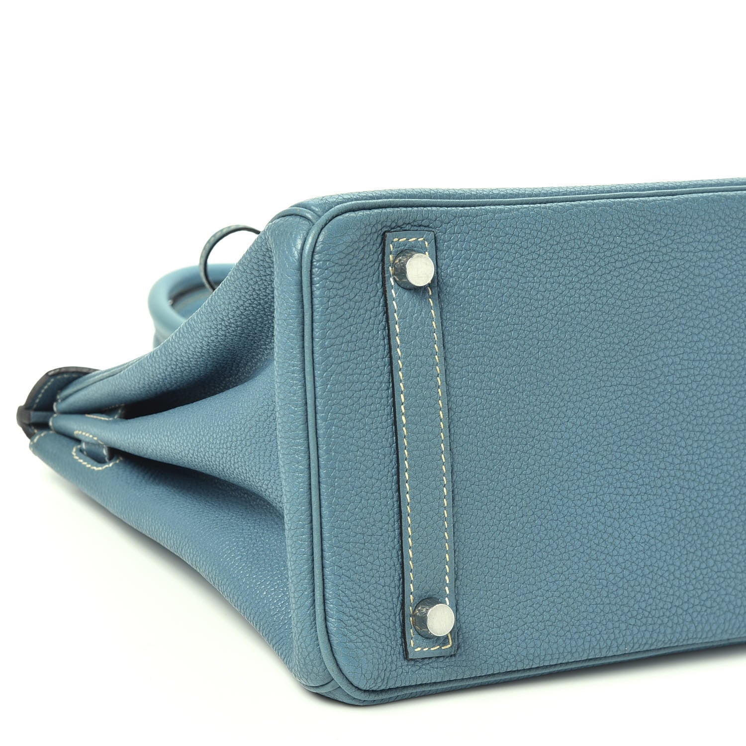 Hermes Togo Birkin 30 Blue Jean 6 of 20
