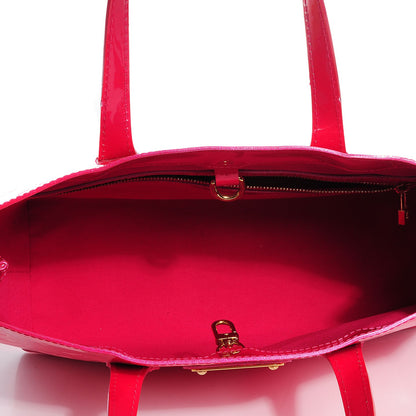 Louis Vuitton Vernis Wilshire PM Rose Pop 6 of 7