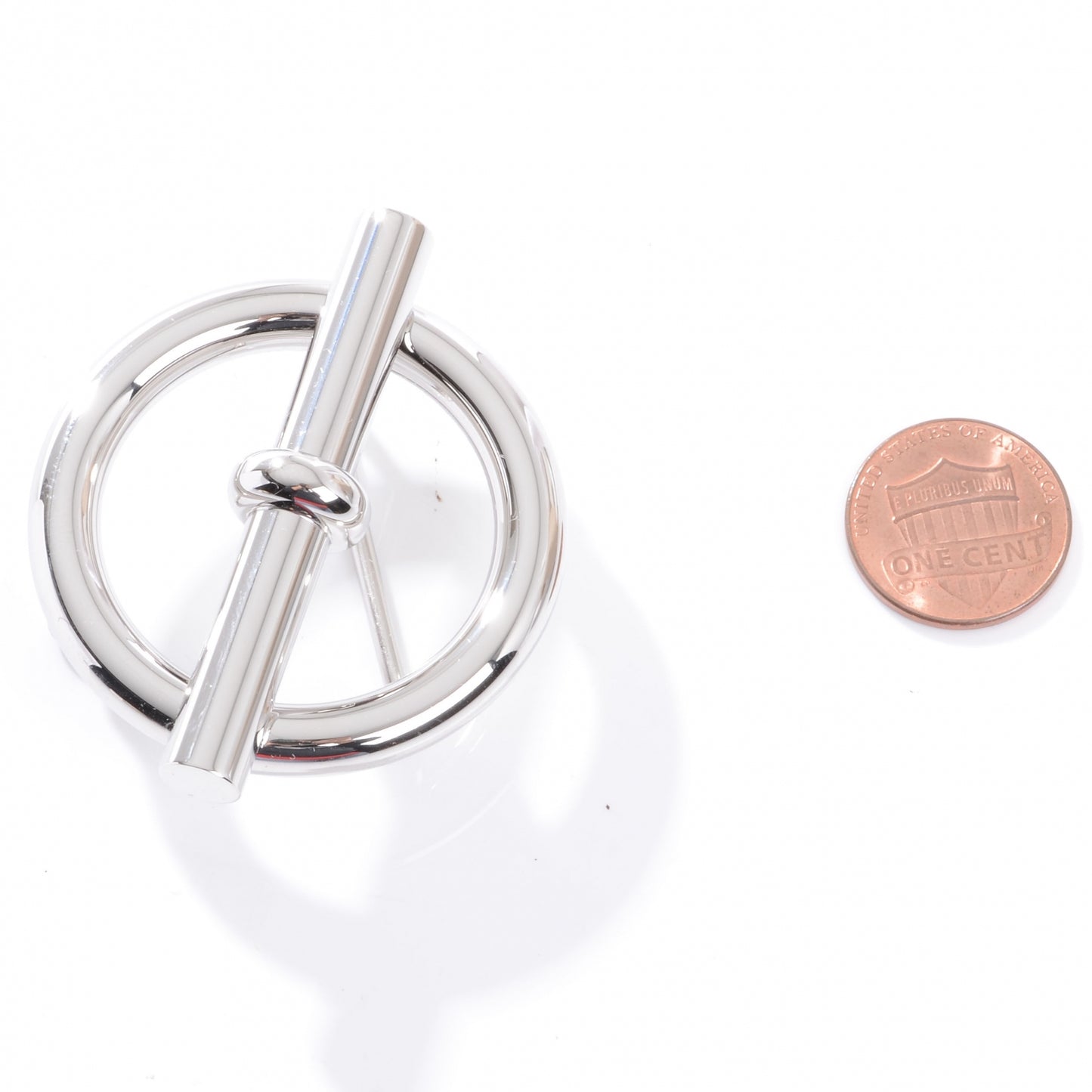 Palladium 32mm Glenan Belt Buckle Silver