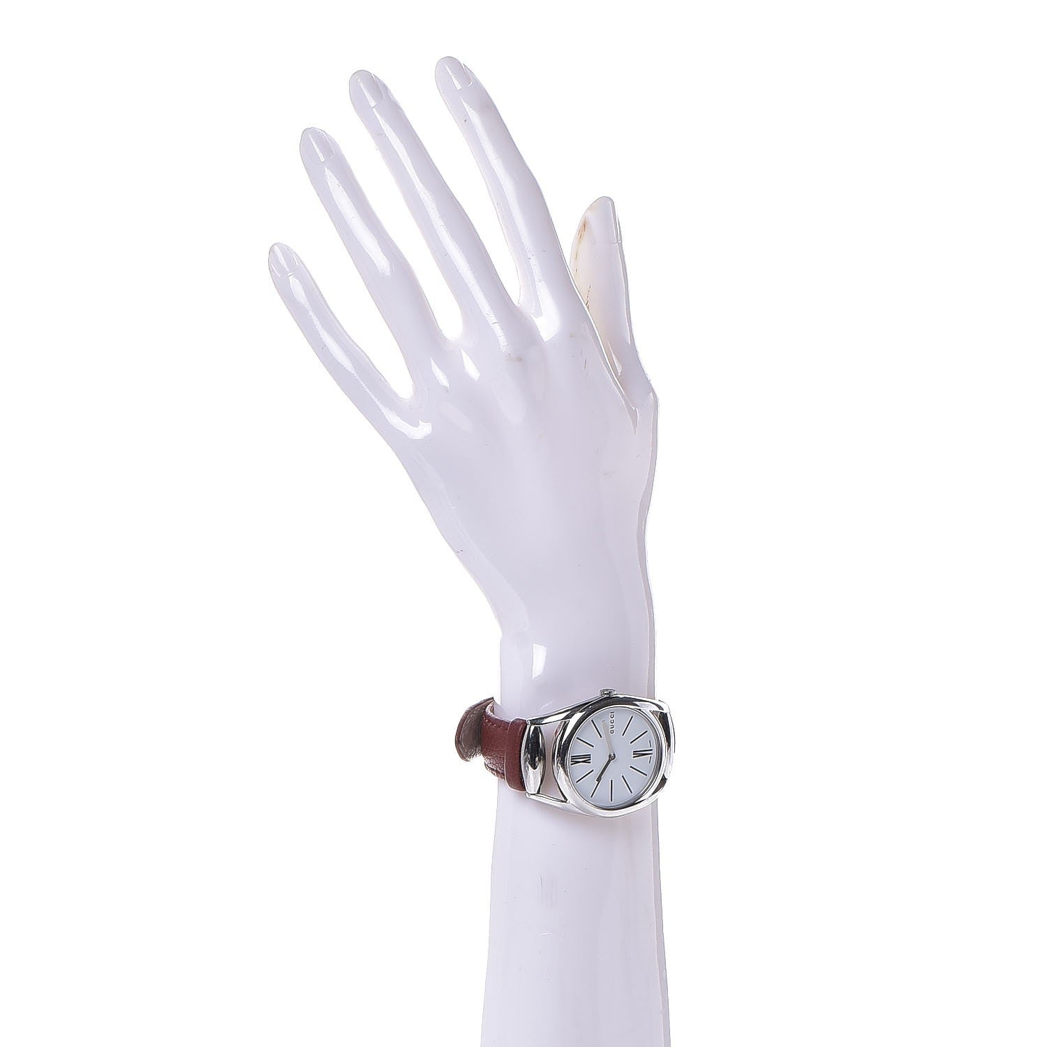 Gucci Stainless Steel Calfskin 34mm Horsebit Quartz Watch 2 of 7