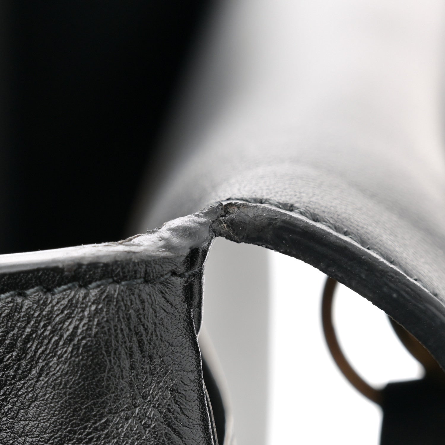 Balenciaga Smooth Calfskin Large Rodeo Top Handle Handbag Black 13 of 14