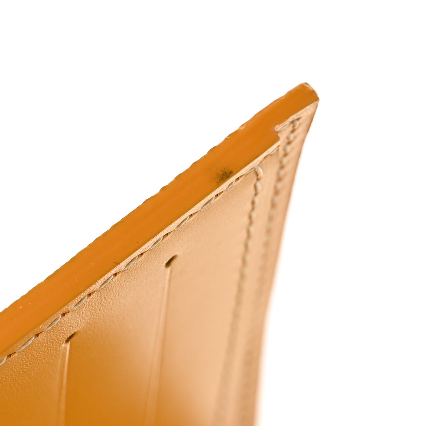 Goyardine Passport Wallet Yellow