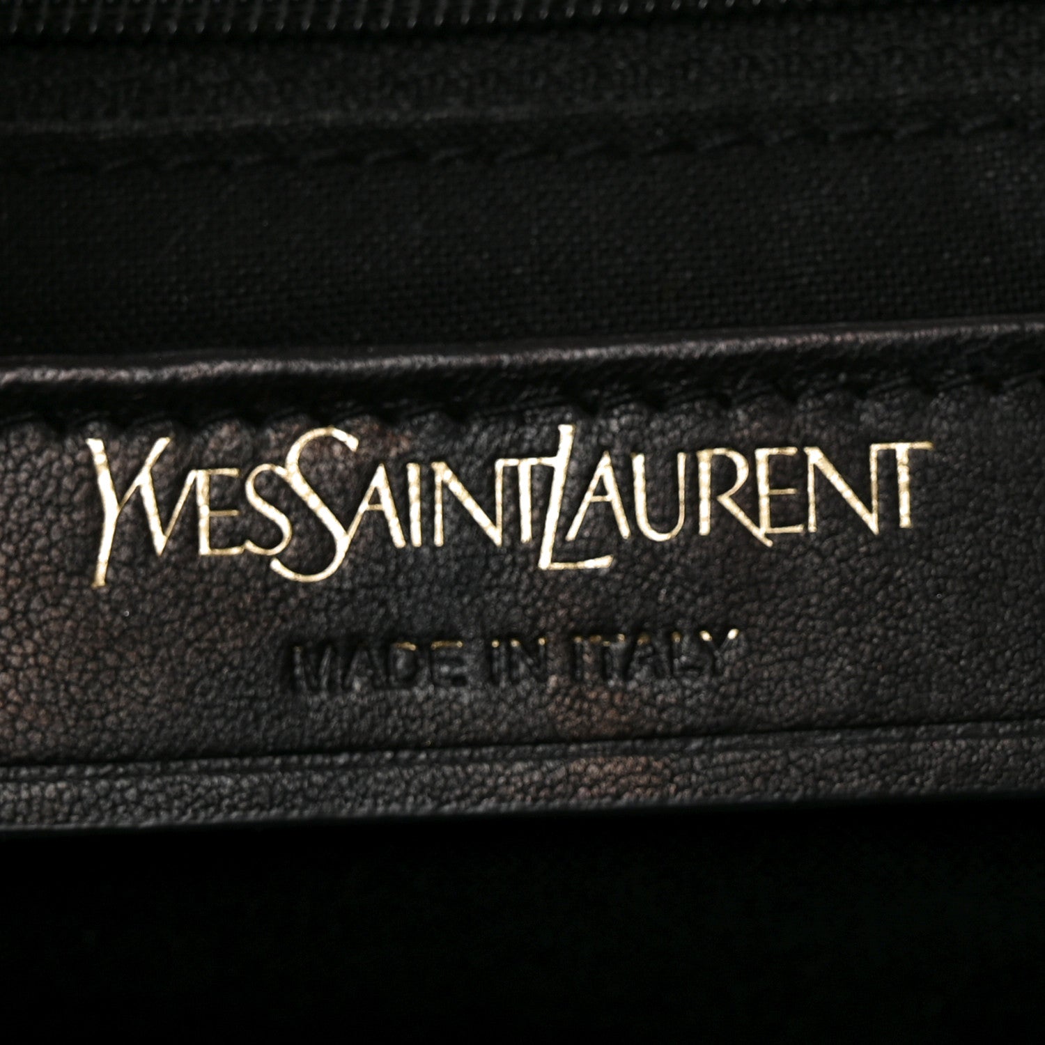 Saint Laurent Sheepskin Small Cabas Chyc Black 6 of 10